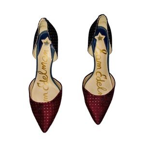 Sam Edelman Telsa D'Orsay Pump Fit Technology Pointed Toe Size 8.5